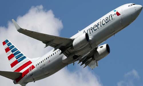 Picture of an American Airlines airplane