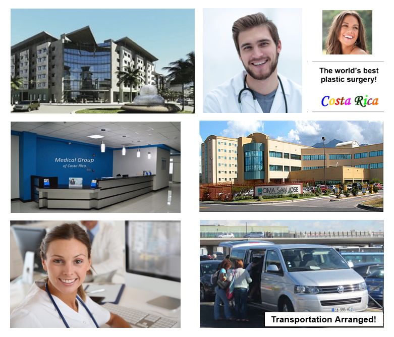 Set of pictures for the Medical Group of Costa Rica